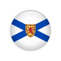 Flag Nova Scotia button