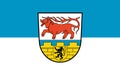 Flag of Oberspreewald-Lausitz is a district in Brandenburg, Germ
