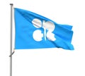 Flag opec organization country international symbol petroleum production exporting banner patriotism world earth global