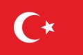 Flag of the Ottoman Empire from 1844 to 1922