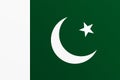 Flag of Pakistan with transition color - vector image