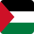 Flag Palestine illustration vector eps