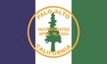 Flag Of Palo Alto City California