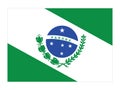 Flag of ParanÃÂ¡ State Royalty Free Stock Photo