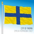 Flag of Parma, italian city
