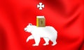 Flag of Perm, Russia.