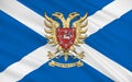 Flag of Perth is a city in central Scotland, United Kingdom of G Royalty Free Stock Photo