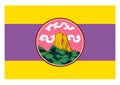 Flag of Phattalung Thailandia