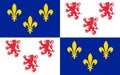 Flag of Picardy, France