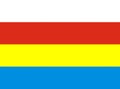 Glossy glass Flag of the Podlachian Voivodeship