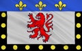 Flag of Poitiers, France