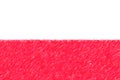 Flag of Poland background o texture, color pencil effect.