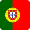 Flag Portugal illustration vector eps