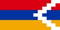 Flag of the Republic of Artsakh