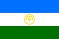 Flag of Republic of Bashkortostan Russian Federation, Russia Bashkiria