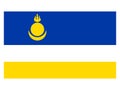 Flag of Republic of Buryatia