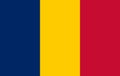 The Flag Of The Republic Of Chad icon.