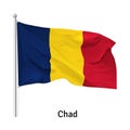 Flag of the Republic of Chad