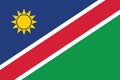 Flag of the Republic of Namibia