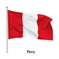 Flag of the Republic of Peru