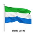 Flag of the Republic of Sierra Leone