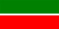 Flag of Republic of Tatarstan (Russian Federation, Russia) Tataria