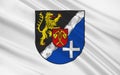 Flag of Rhein-Pfalz-Kreis of Rhineland-Palatinate, Germany