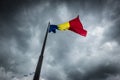 Flag of Romania Royalty Free Stock Photo