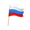 Flag of Russia white, blue, red stripes