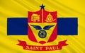 Flag of Saint Paul in Minnesota, USA