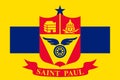 Flag of Saint Paul in Minnesota, USA