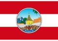 Flag of Saraburi Thailandia