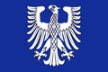 Flag of Schweinfurt in Lower Franconia in Bavaria, Germany