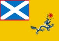 Glossy glass flag of Scotish Kingdom China Depency