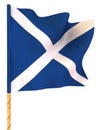 Flag. Scotland Royalty Free Stock Photo