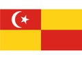 Flag of Selangor Malaysia