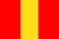 Flag of Senlis in Oise of Hauts-de-France is a Region of France