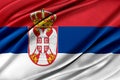 Flag Serbia