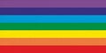 Flag of sexual diversity. Rainbow colors. Symbol of lgbt community Royalty Free Stock Photo