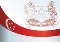 Flag of Singapore, Republic of Singapore