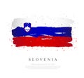 Flag of Slovenia. Independence Day and unity