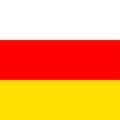 Flag of South Ossetia. Correct RGB colours