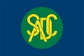 Flag of Southern African Development Community, SADC Royalty Free Stock Photo