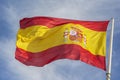 Flag of Spain. Royalty Free Stock Photo