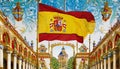 Flag of Spain Royalty Free Stock Photo