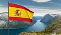 Flag of Spain Royalty Free Stock Photo