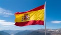 Flag of Spain Royalty Free Stock Photo