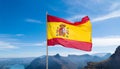 Flag of Spain Royalty Free Stock Photo