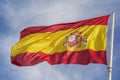 Flag of Spain. Royalty Free Stock Photo