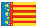 Flag of the Spanish City of Valencia